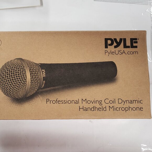Pyle Handheld Microphone PDMIC58 - Dynamic Moving Coil Cardioid Unidirectional - Picture 1 of 8
